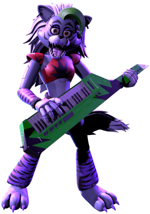 Roxanne Wolf FNAF AI voice text to speech and AI music cover generator